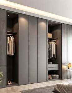 Wooden Luxury High Quality <b>Wardrobe</b> <b>Bedroom</b> <b>Wardrobe</b> Modern <b>Bedroom</b> <b>White</b> Modern Style Furniture <b>Wardrobe</b> - Product Image 1