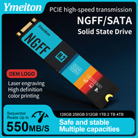 SSD NGFF Campuran Kecepatan Rendah Bekas Ymeiton 2280 OEM 128G 256G 512G 1TB untuk Desktop Laptop Internal Solid State Disk NGFF