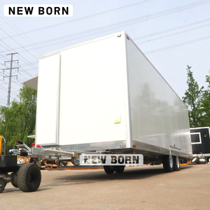 รถขายไอศกรีมเคลื่อนที่ รถขายขนมหวานริมทาง รถขายอาหาร DOT รถขายอาหารในธีมฤดูร้อน - Product Image 1