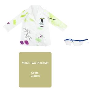 Costume de <span class=keywords><strong>scientifique</strong></span> fou pour enfants, veste de jeu de rôle pour Halloween avec lunettes de soleil - Product Image 6
