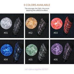 JTING Gel de Uñas Popular de 6 Colores para Arte de Uñas, Colección Spider Gel, Gel de Uñas con Efecto de Hilo Elástico y Diseño de Taladro Roto - Product Image 2