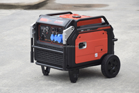 Générateur à essence monophasé 2kW 2kVA CA, refroidi par air, avec onduleur et démarrage automatique, dispositif fiable de secours pour la maison