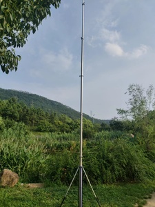 6 Mét 7m 10m mở rộng cực chụp ảnh trên không đẩy lên di động nâng cao mast với chân máy và Guy dây - Product Image 6