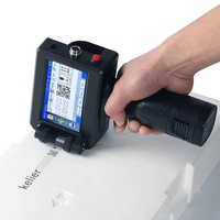 Imprimante jet d'encre portable TIJ, machine de codage de date par lots, imprimante thermique de date d'expiration, code QR, code-barres, 600 DPI pour l'emballage