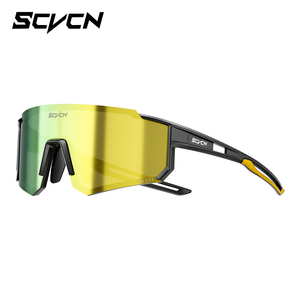 Occhiali da Ciclismo SCVCN con Protezione UV400, Montatura in PC, Occhiali Sportivi per MTB, Bici da Strada, Corsa, Attività all'Aperto, per Uomini e Donne - Product Image 3