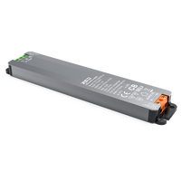 Alimentation LED Série S IP20 Ultra-mince, petite taille, 12V/24V, 30-300W, double sortie, pour projecteurs et éclairage public