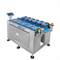 Peseuse combinée à bande automatique industrielle pour la transformation alimentaire multi-produits, pesage de haute précision