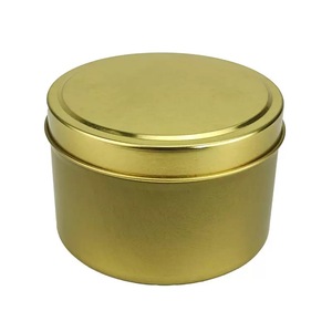 <strong>Exclusive</strong> Customizable Tea Can Logo 30g Tinplate Screw Cap Jar for Snacks Food Cosmetics <strong>Packaging</strong> Use for Cookie Screw Lid