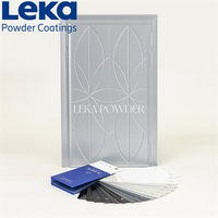 Recubrimiento en Polvo Metálico, Textura Delicada, Pintura en Polvo Antideslustre para Paneles Interiores de Ascensores