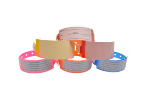 사용자 정의 로고 손목 밴드 의료 방수 태그 <span class=keywords><strong>ID</strong></span> 일회용 플라스틱 PVC 병원 팔찌 - Product Image 2