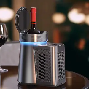 European Standard Plug Wine Cooler And Scratch-proof Base Beverage Cooler