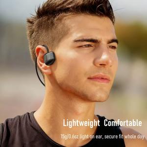 Nouveaux écouteurs sportifs à tour de cou avec annulation du bruit ambiant, écouteurs sans fil Bluetooth 5.3 à conduction osseuse - Product Image 2