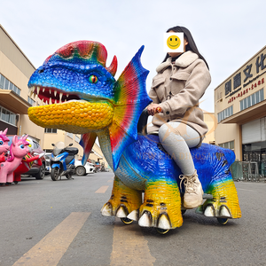 Scooter animatronique électrique de dinosaure de centre commercial <span class=keywords><strong>Dino</strong></span> à jetons pour des enfants - Product Image 1