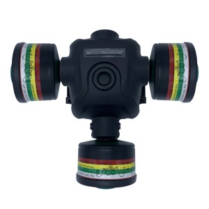 फैक्टरी पूरा चेहरा गैस मास्क रासायनिक श्वासयंत्र धूल मुखौटा - Product Image 3