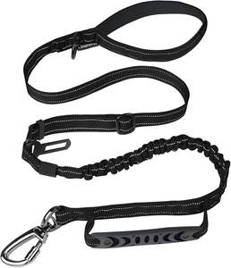 Chioratree Heavy Duty Medium Large Dogs That Pull,4-6Ft Shock Absorbing Bungee Tactical Dog Leash con mango acolchado de control y - Product Image 1