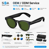 Gafas Inteligentes OEM de Fábrica con IA para Traducción, Grabación y Llamadas, con Opciones de Lentes Personalizadas