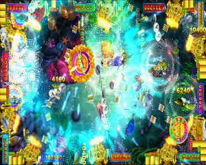 ゴールデンヒキガエルを撮影する魚のゲーム機当選チケットは真新しいです - Product Image 5