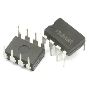 HAISENส่วนประกอบอิเล็กทรอนิกส์Pwm Sensefet Smp 0.6a 8-Dip LcdชิปIc FSL206MR FSL206