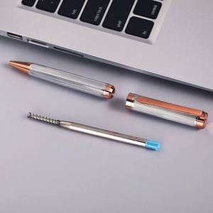 Wholesale Bulk Rotary Manufacturers Metal Ball Point <b>Pen</b> With Engraved Advertising Custom Logo for Business Hotel Gift - Product Image 4