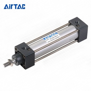 กระบอกลมนิวแมติก Airtac รุ่น SC32x100 ตัวเรือนเหล็กกล้าชนิดทั่วไป - Product Image 1