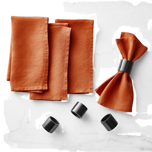 Juego de Servilletas de Mesa Cuadradas Clásicas Personalizadas de Algodón y Lino para Bodas, Fiestas y Restaurantes, Servilletas Hechas a Mano - Product Image 1