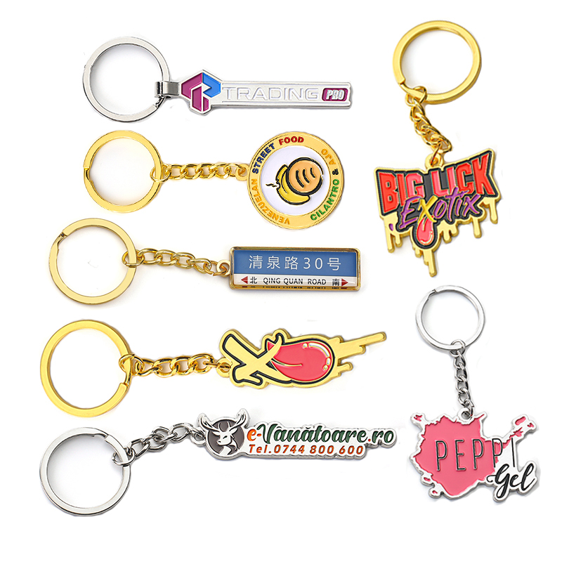 custom enamel keychain