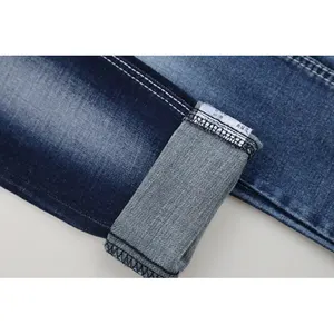 Chất lượng cao trung căng TR slub denim vải cho phụ nữ jeans