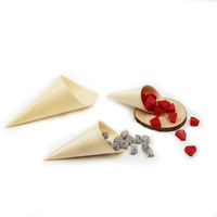 Bacs en bois jetables personnalisés, écologiques, compostables et non toxiques, style japonais classique, pour buffets et restaurants (glace) - Vente en gros