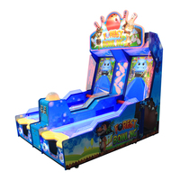 Mini-jeu de bowling pour enfants sur le thème des animaux de dessin animé, machine à prix pour divertissement intérieur