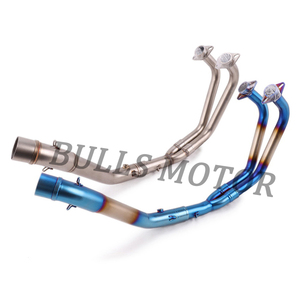 Tubo de cabeza de MOTOR BULLS para <span class=keywords><strong>Yamaha</strong></span> R25/R3/<span class=keywords><strong>MT</strong></span> <span class=keywords><strong>03</strong></span> 2016 ~ <span class=keywords><strong>2017</strong></span>, tubo de escape de motocicleta - Product Image 1