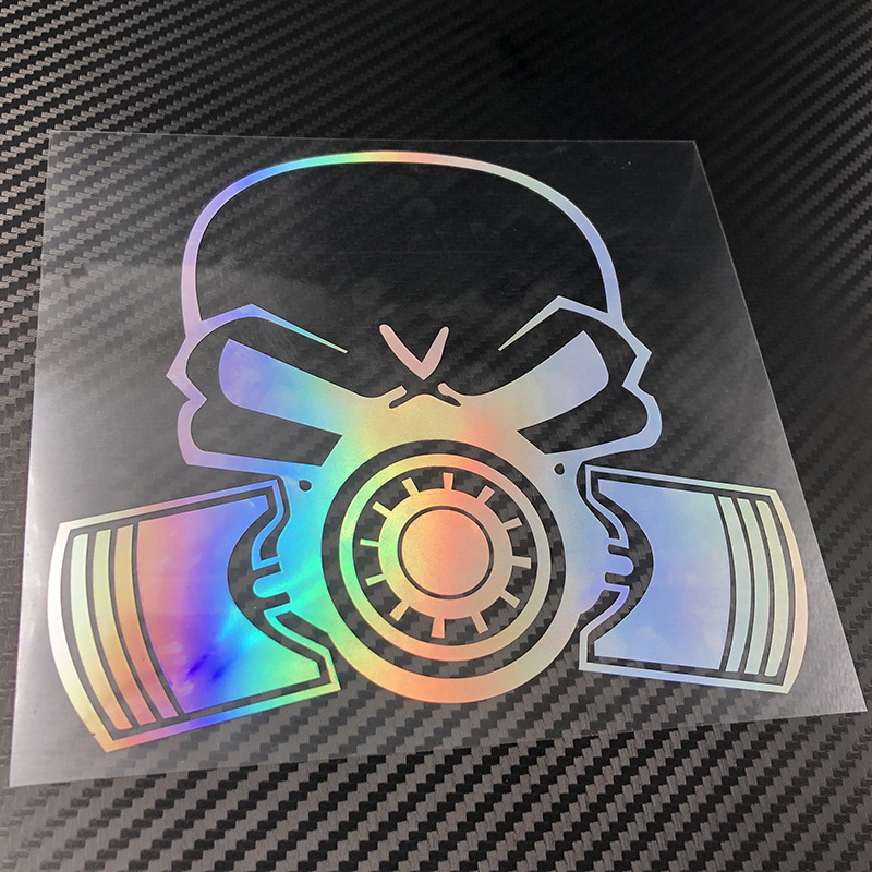 waterproof reflective mickey mouse magnetic decorative car mirror hood carbon tyre horse stickers anime car vynil decal sticker