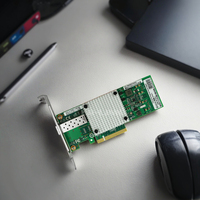 ELINK PCI Express X8 Puerto único SFP + 10 Gigabit Ethernet Tarjeta de red Adaptador de servidor (basado en Intel 82599EN)