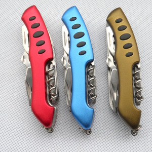 Couteau pliant multifonctionnel en acier inoxydable 91 mm, outil de survie en plein air, utilisation en camping et en milieu sauvage - Product Image 1