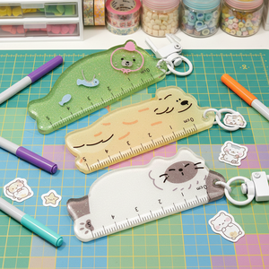 Yakelike - Llavero colgante de plástico PVC personalizado al por mayor con diseño de animal de dibujos animados, impreso con UV, bonito y decorativo, recuerdo para álbumes de recortes - Product Image 2