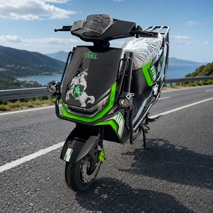 Motos électriques à grande vitesse en gros à prix abordable pour la circulation urbaine, scooter tout-terrain avec moteur 1000W 72V et repose-pieds - Product Image 5