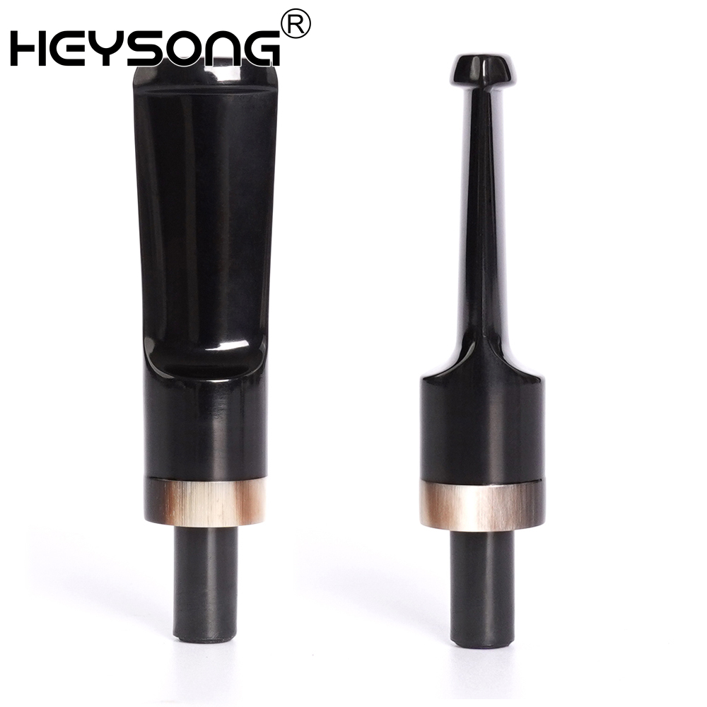 tobacco pipe mouthpiece 4pcs Plastic Smoking Stem 3/9mm Filter Bent Straight Pipe Taper Shop Our Chinese Factory Direct