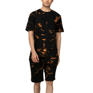 Loose fit Summer <b>Twin</b> <b>Set</b> Hot Sale Product Men Summer Short Sleeve T Shirts and Shorts <b>Set</b> 2026 Summer Jogging Cotton <b>Twin</b> <b>Sets</b> - Product Image 3