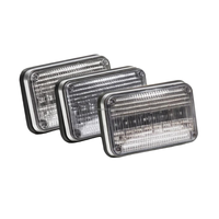 Nueva Lámpara de Advertencia LED Perimetral de 7 Pulgadas para Vehículos con Función de Sincronización L1812 con Cubierta Transparente o de Color
