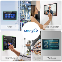 Panel de Control Táctil Inteligente para Hogar, con Android, Montaje en Pared, 15.6 Pulgadas, Compatible con Matter Thread Wifi, Relé RS232, RJ45, Automatización