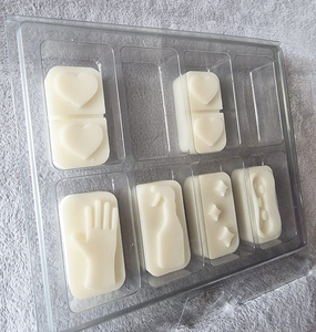พลาสติก PET 8ช่องใสขี้ผึ้งละลายบรรจุภัณฑ์แบบฝาพับ - Product Image 2