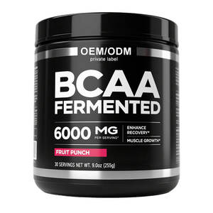 Bebida energética <span class=keywords><strong>BCAA</strong></span> 2:1:1 Suplemento de polvo de <span class=keywords><strong>amino</strong></span>ácidos de cadena ramificada Suplementos nutricionales para mujeres embarazadas de estilo de vida activo - Product Image 1
