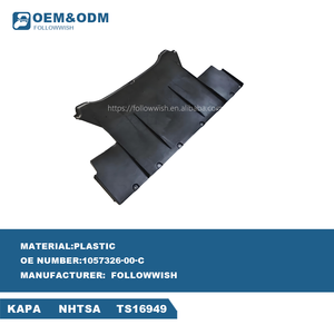 Followwish อะไหล่รถยนต์พลาสติก <span class=keywords><strong>S</strong></span> 2018-<span class=keywords><strong>2022</strong></span> 1057326-00-C อะไหล่รถยนต์มอเตอร์ยามล่างสำหรับเทสลา - Product Image 2