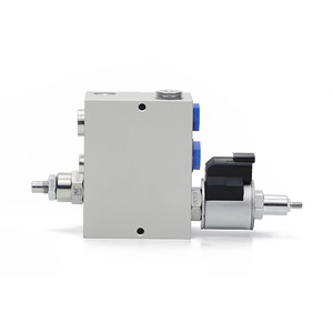 Bloc de valve de verrouillage de vérin hydraulique en aluminium 6061 avec insert fileté, vanne de commande directionnelle pour systèmes hydrauliques - Product Image 4