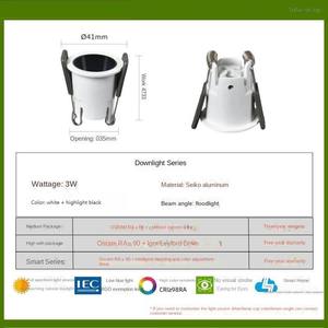 Foco Empotrado LED para Techo, Foco Comercial de Aluminio, 90 mm, IP65, 3 W-18 W - Product Image 5