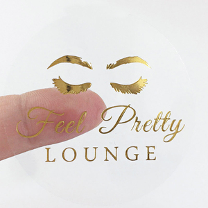 Custom Logo Label <b>Sticker</b> Print Adhesive Waterproof Vinyl Paper Round Thank You <b>Stickers</b> <b>Roll</b> Packaging Labels Custom <b>Stickers</b> - Product Image 4