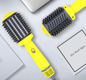 2024 yeni <span class=keywords><strong>model</strong></span> çift taraflı saç düzleştirici fırça çok fonksiyonlu sıcak hava fırçası - Product Image 2