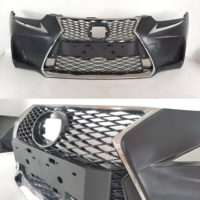 Kit de carrosserie de voiture de vente chaude ensemble de calandre de pare-chocs avant pour Lexus IS250 IS350 2012-2016 mise à niveau vers 2021 nouveau modèle IS Sport