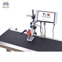 Impresora de inyección de tinta portátil, máquina de codificación de tinta de secado rápido, con palabras, huevos, fecha de caducidad, 12,7mm