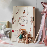 Peluche Souris Ailée Mignonne et Confortable, Tissu Ultra Doux, Compagnon en Coton PP, Jouet Décoratif pour Chambre d'Enfant, 14 Ans