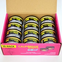 Diffuseur de parfum pour voiture California Scents, parfums cachés pour voiture avec couvercle de contrôle de la fragrance, évaporation naturelle